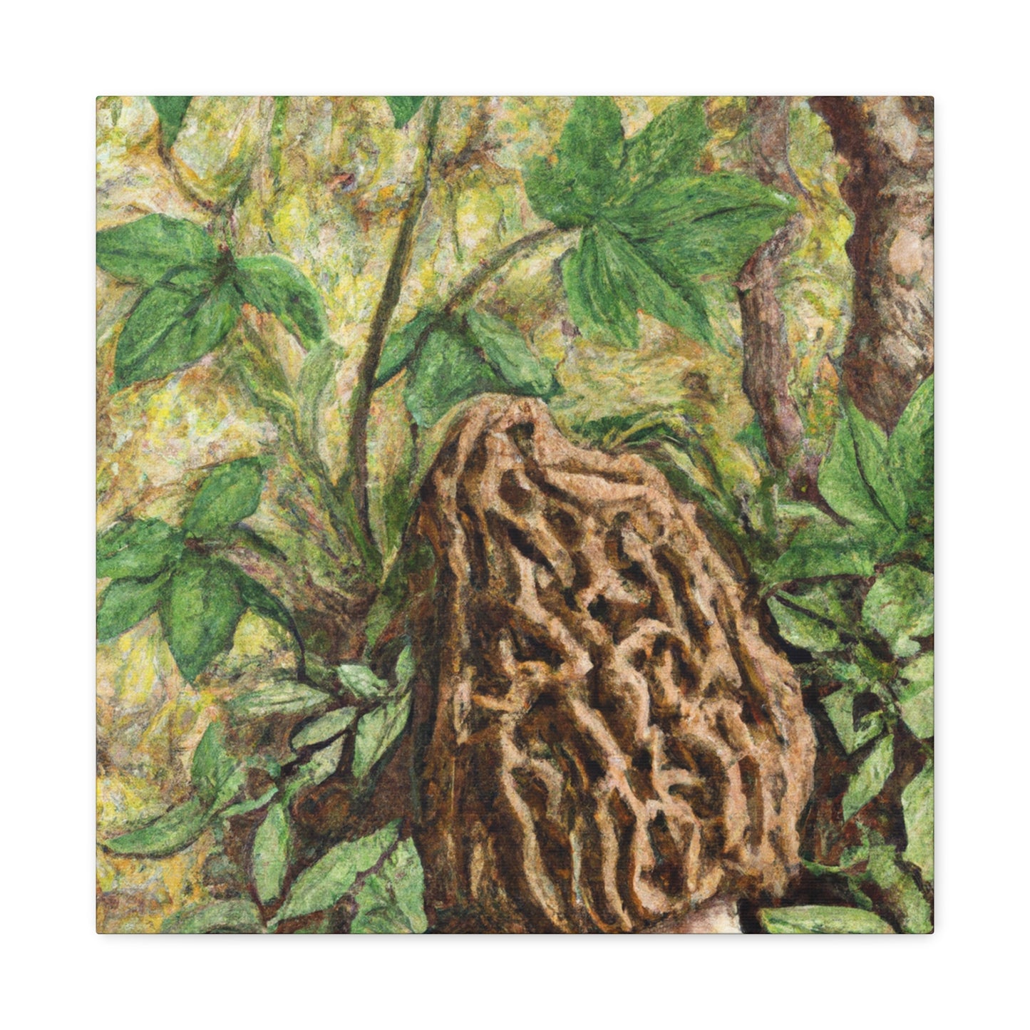 Morel in Splendour. - Canvas