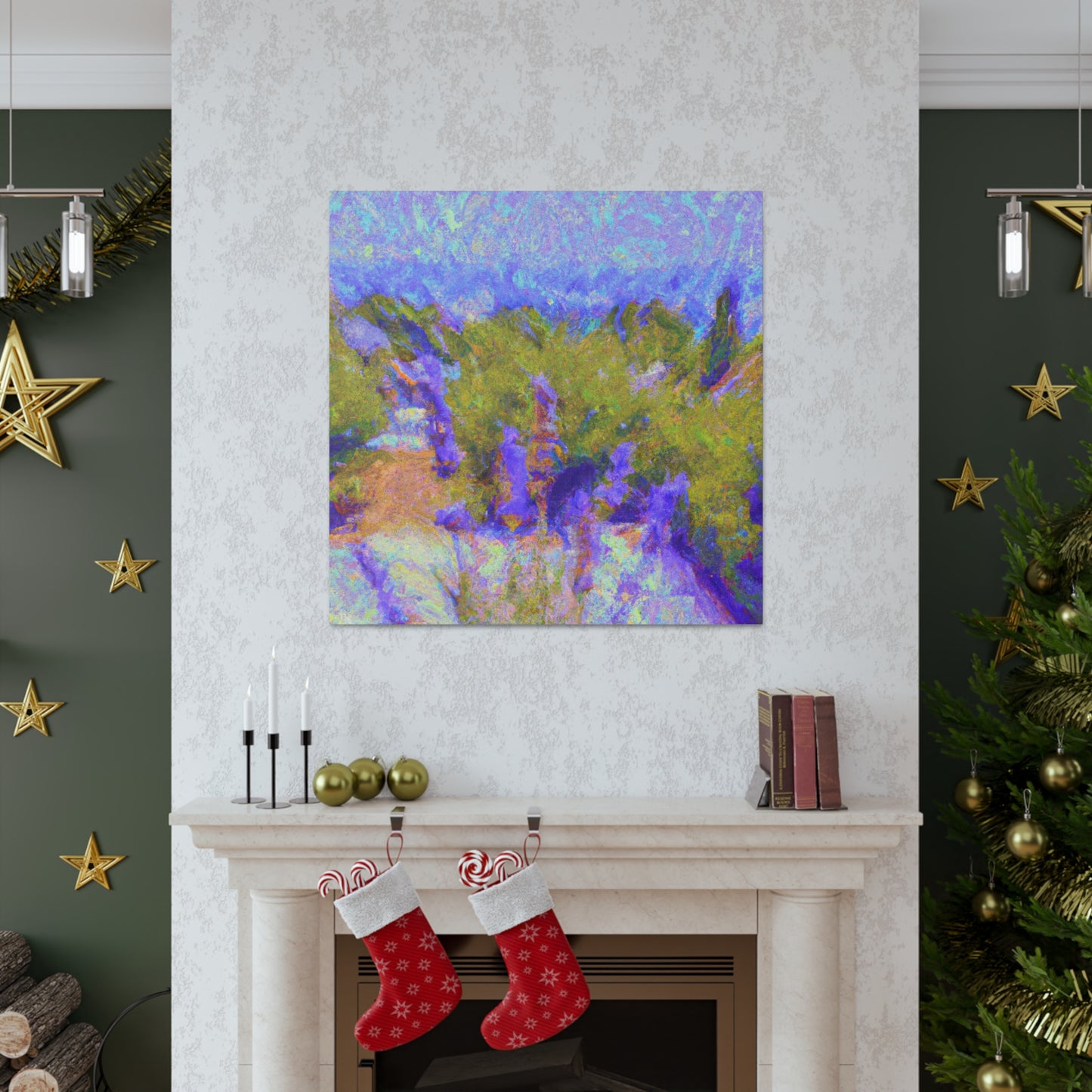 Lavender in Bloom - Canvas