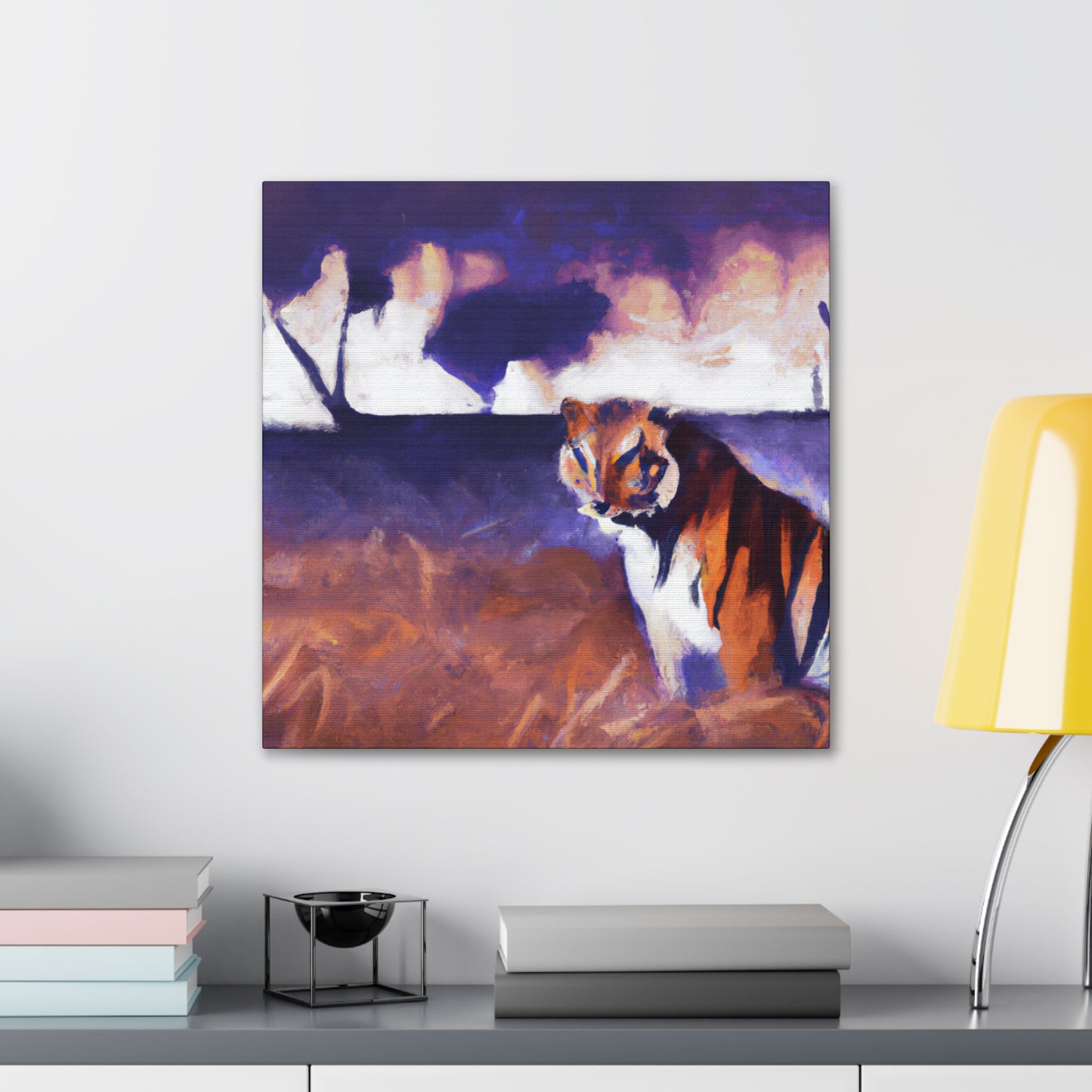 Tiger Roaring Majesty - Canvas