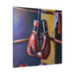 Boxing in Monochrome - Canvas