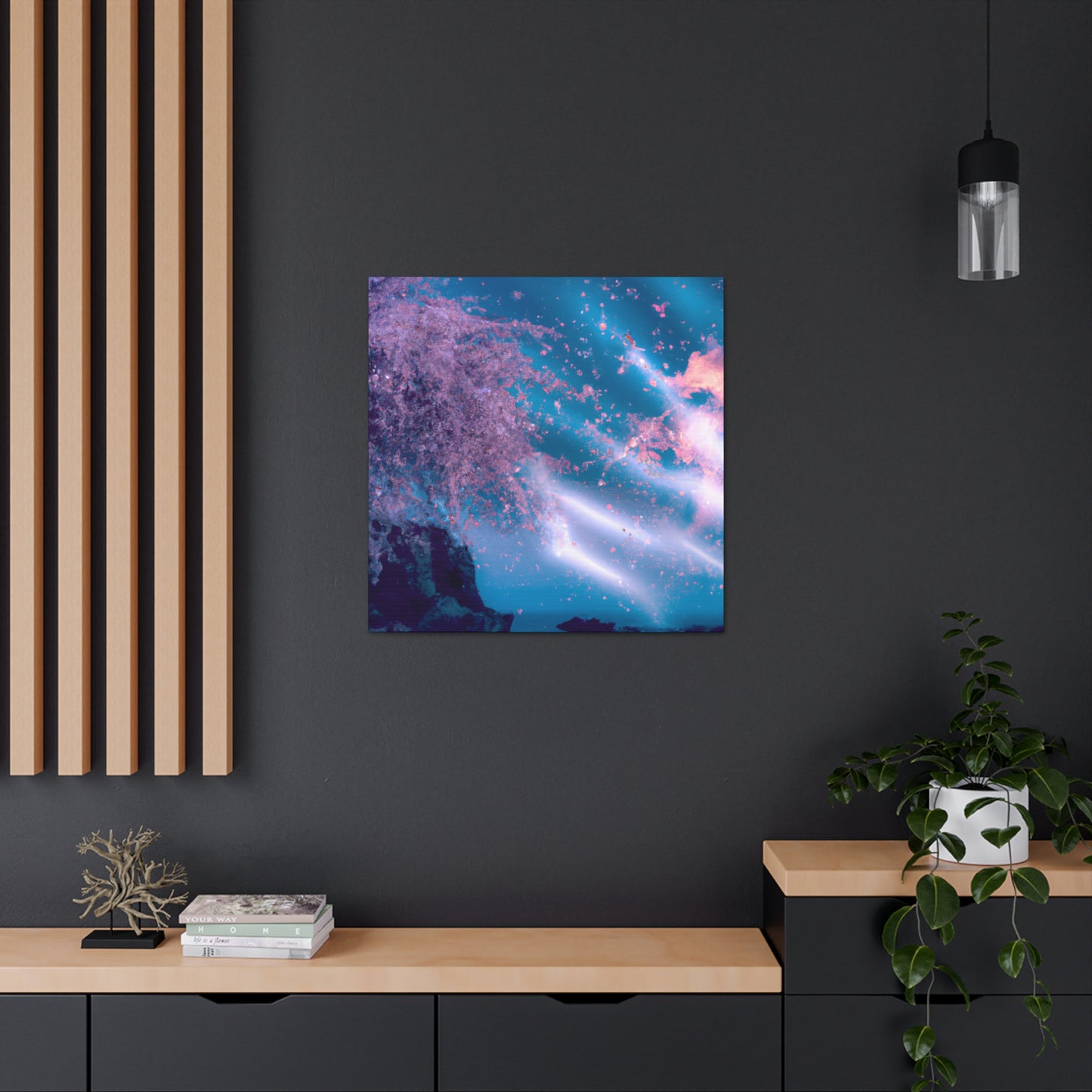 Mystic Dreamscape Firework - Canvas