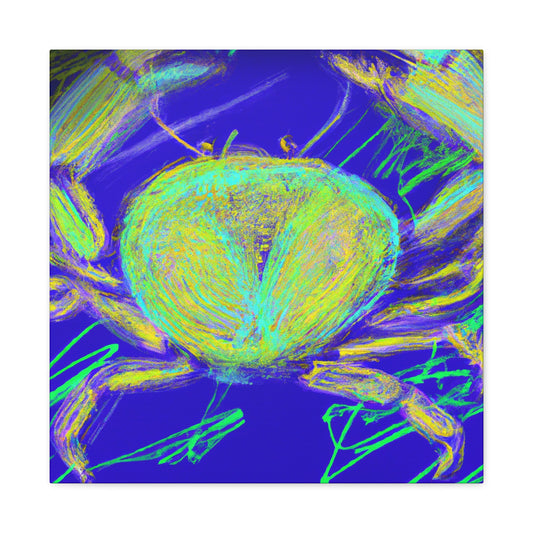 Crab in Impressionism - Canvas