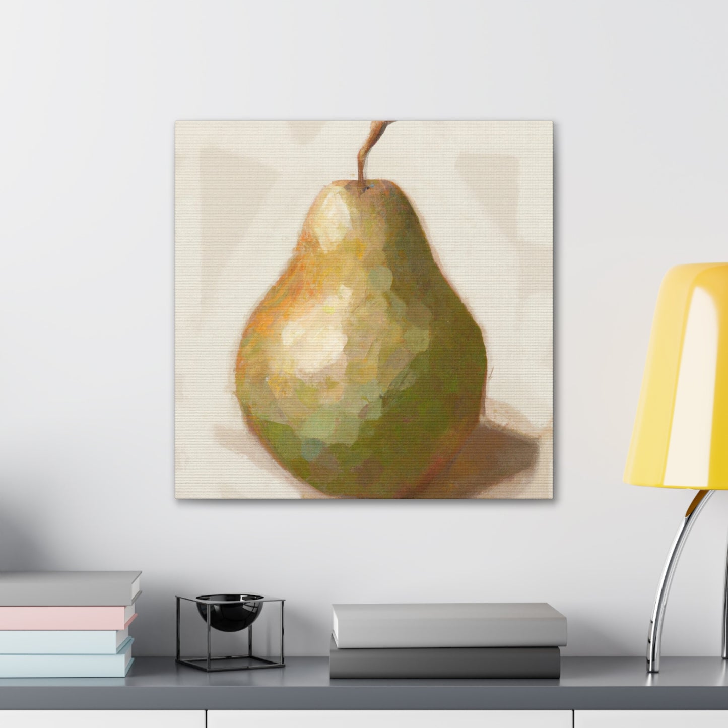 "Pear in Pastels" - Canvas