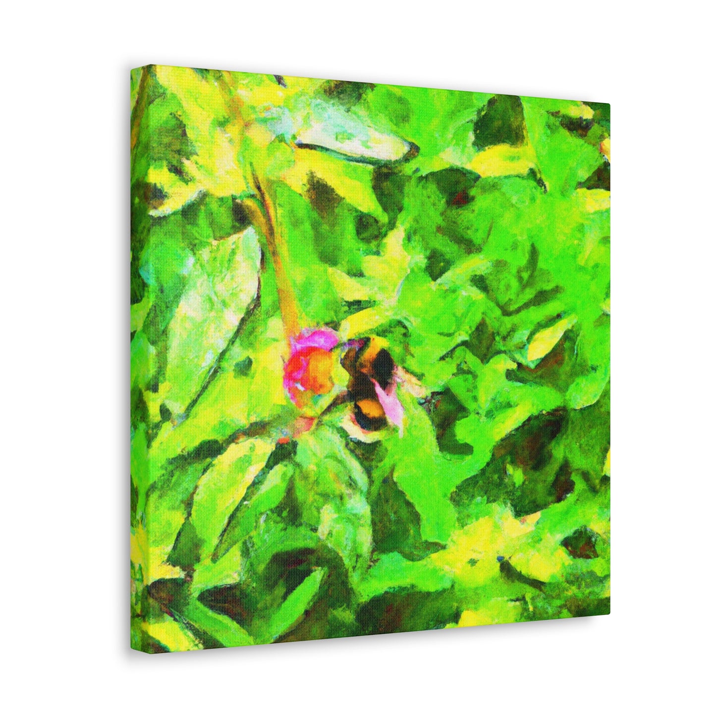 Bumblebee In Impressionism - Canvas