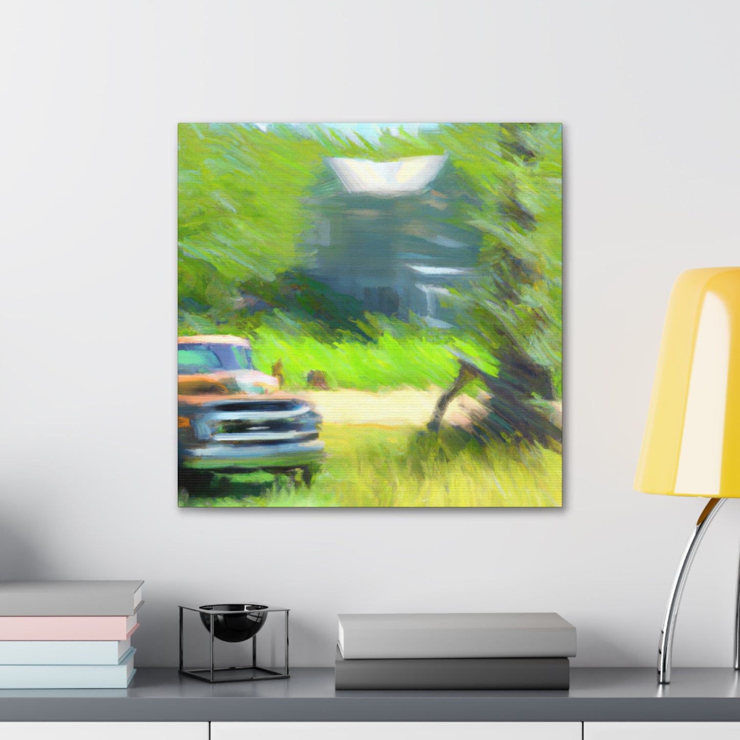 Old Pickup Trucks - Canvas