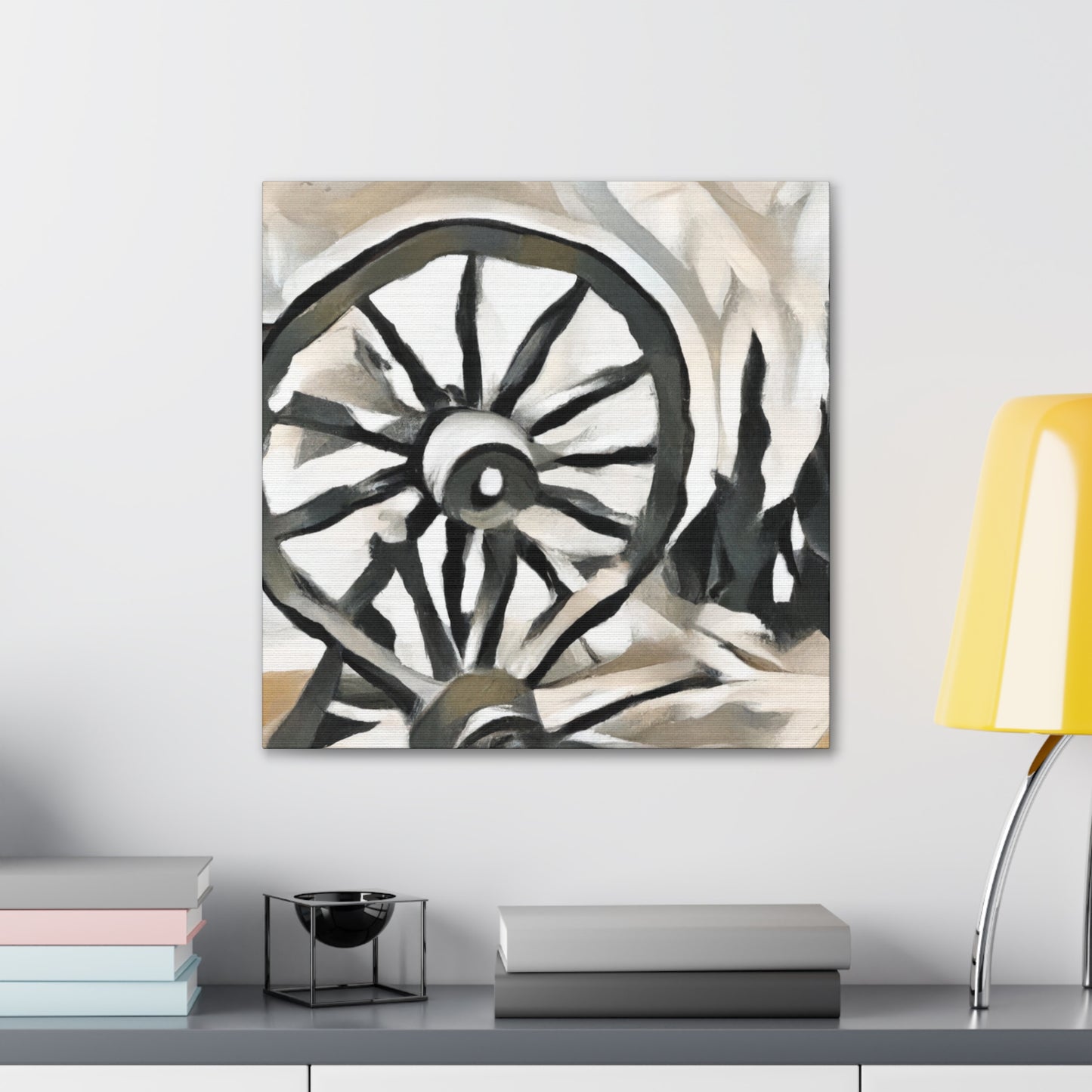 Wagon Wheel Revolutions - Canvas