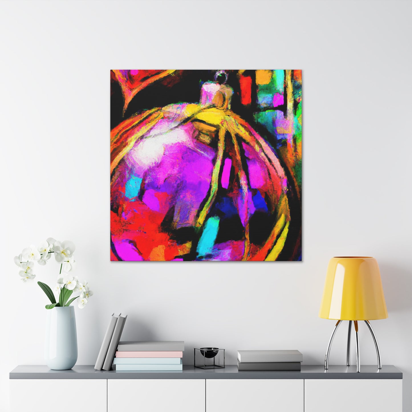 Christmas Ornament Fauvism - Canvas