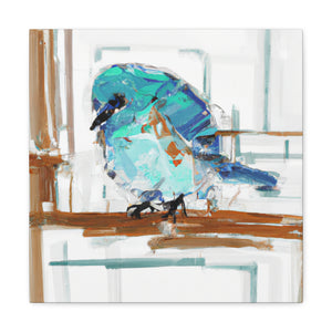 Bluebird in Expressionism - Canvas