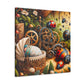 "Mechanical Garden Delights" - Canvas