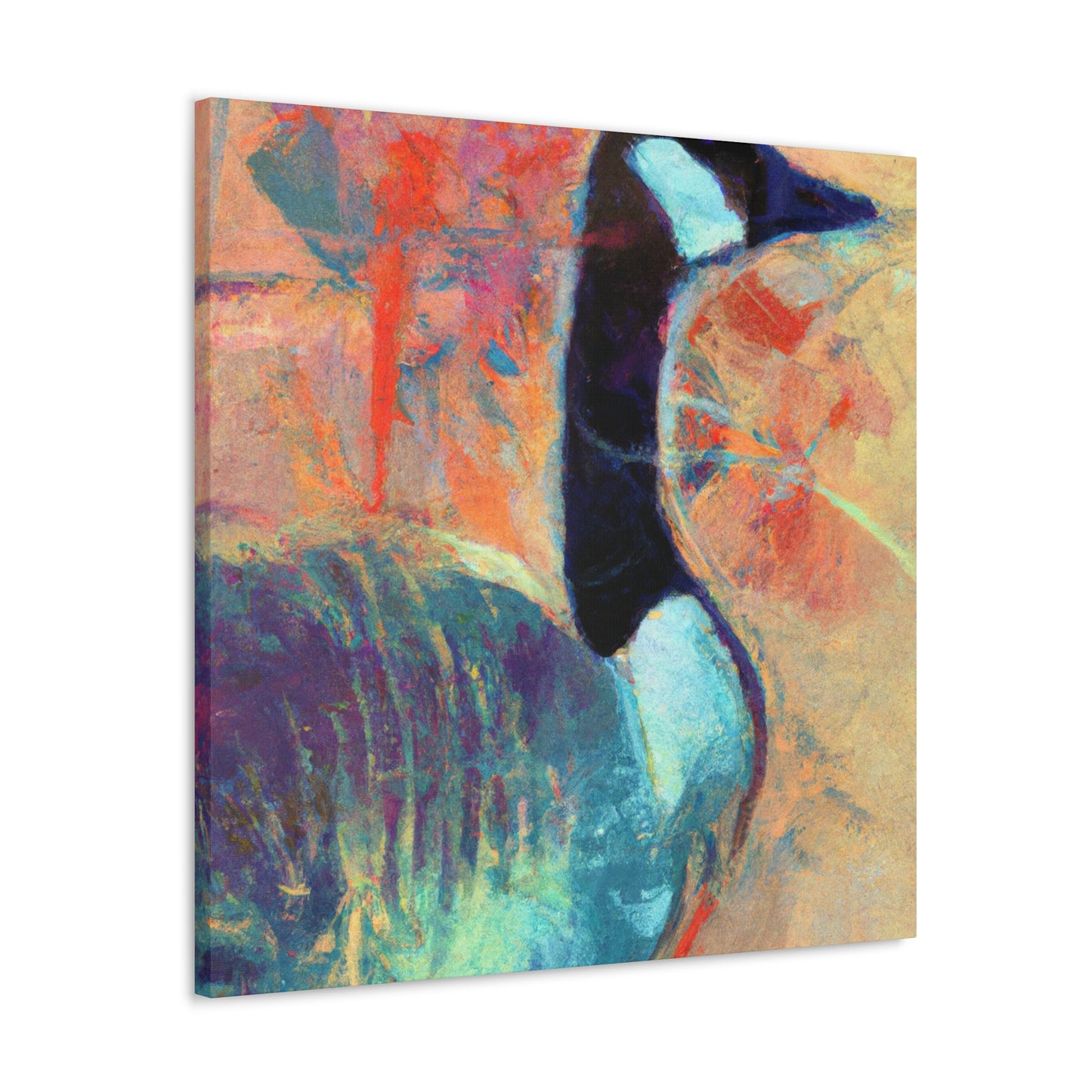 "Canada Goose Reflection 1941" - Canvas