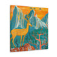 Deer in the Forest - Canvas