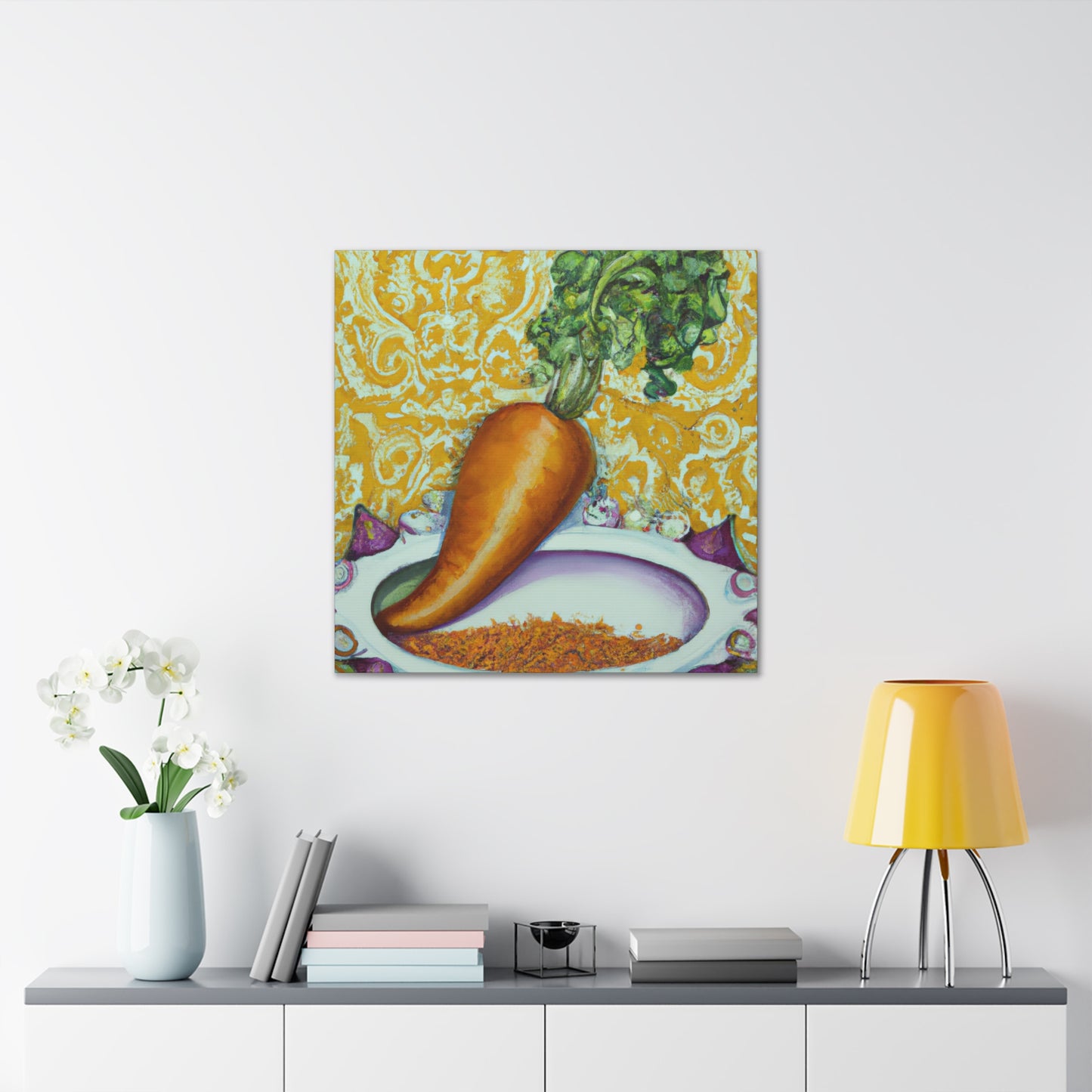 Carrot and Dreamscape - Canvas