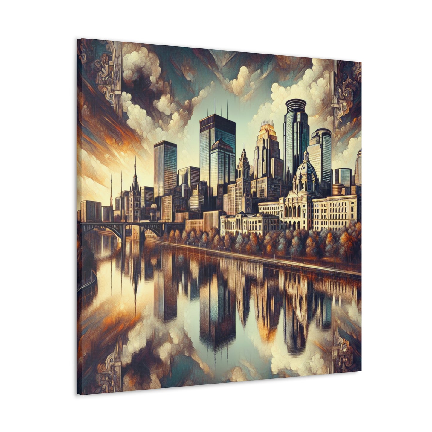 "Majestic Minneapolis Splendor" - Canvas