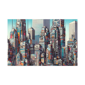 Mile High Pop Reverie - Canvas