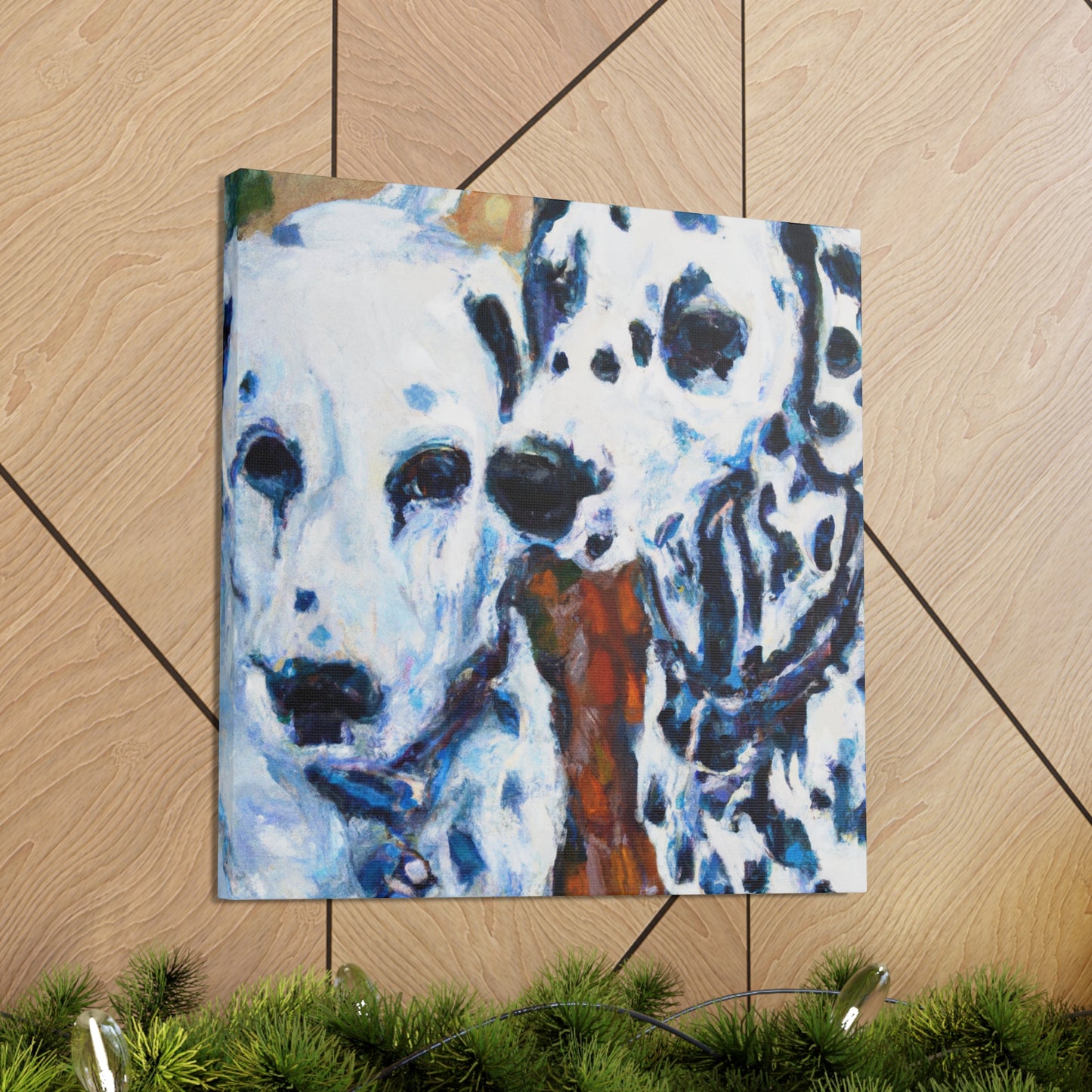 Dalmatian at Dusk - Canvas