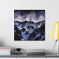 Snowy Mountain Vista - Canvas