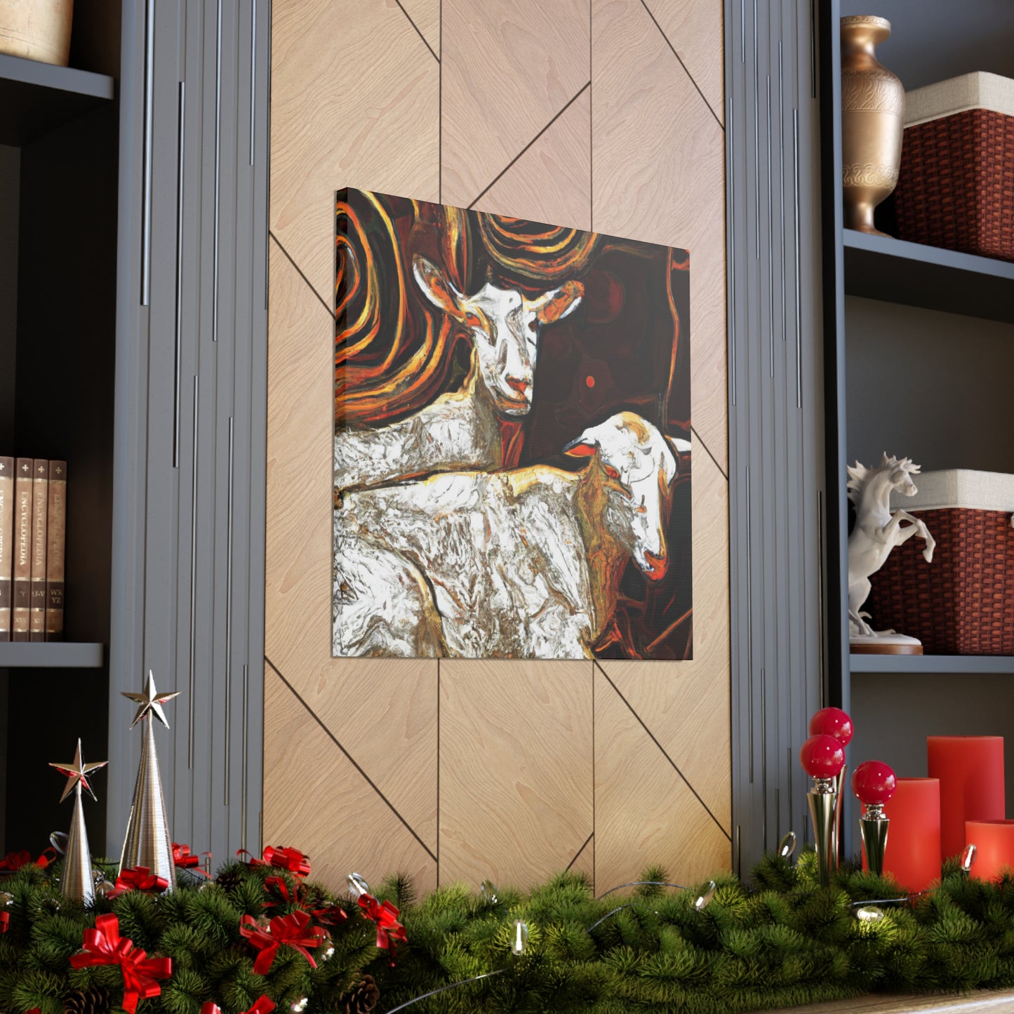 Goat on CanvasKnow - Canvas