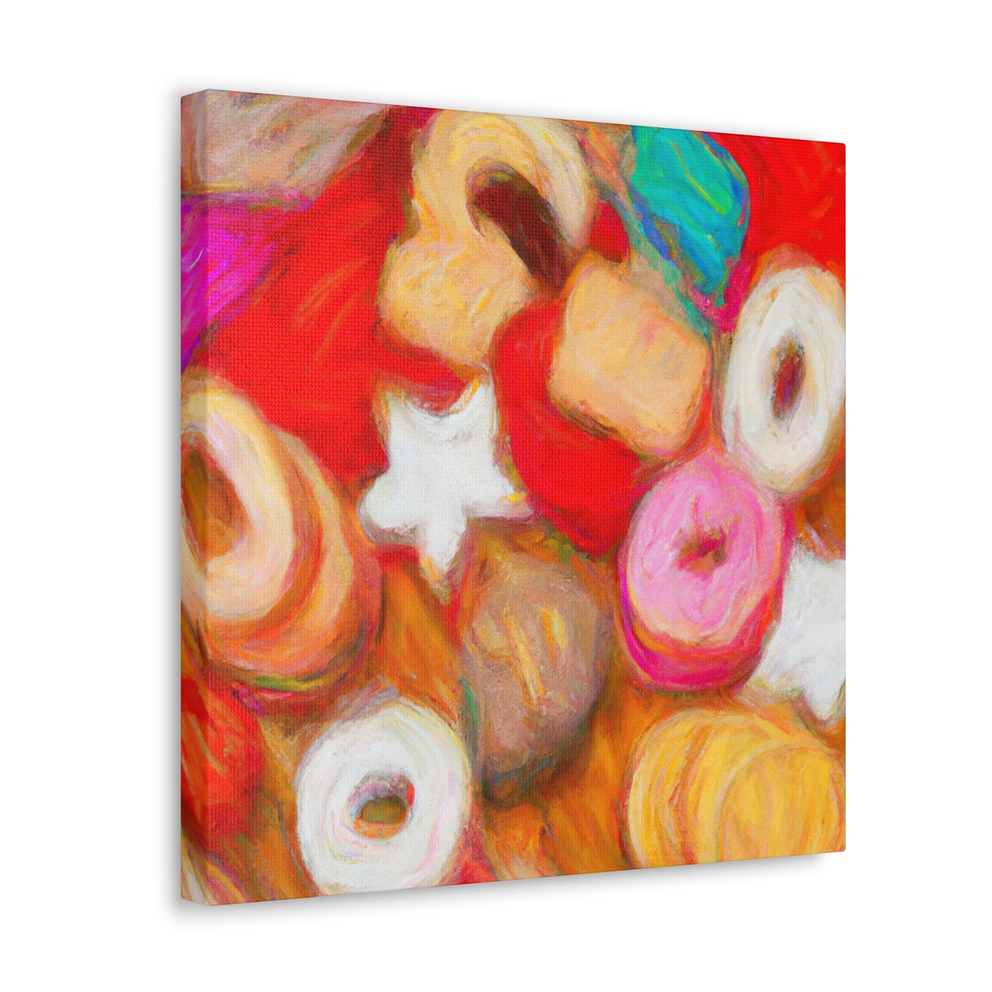 "Cookie Fauvism Fantasy" - Canvas