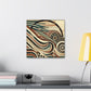 Ethereal Elegance: Racing Streaks - Canvas