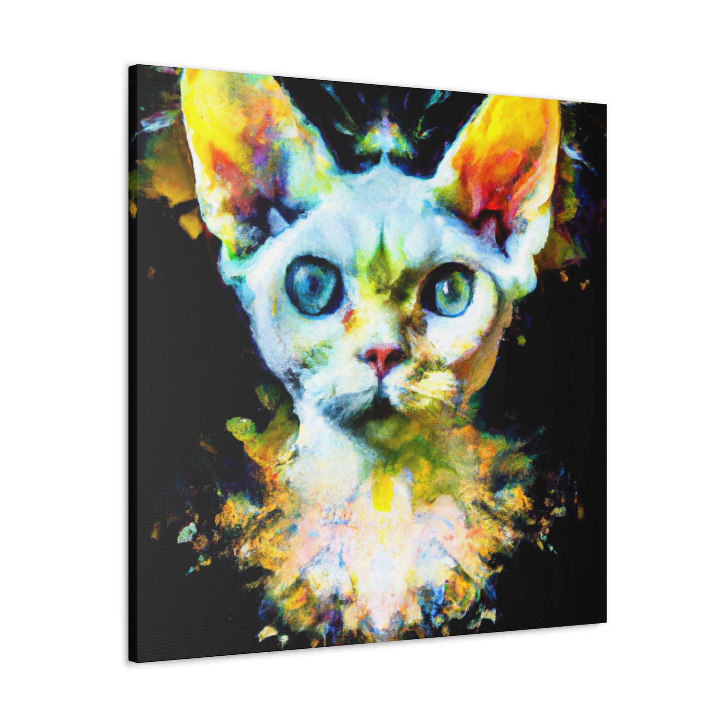 "Devon Rex Street Mural" - Canvas