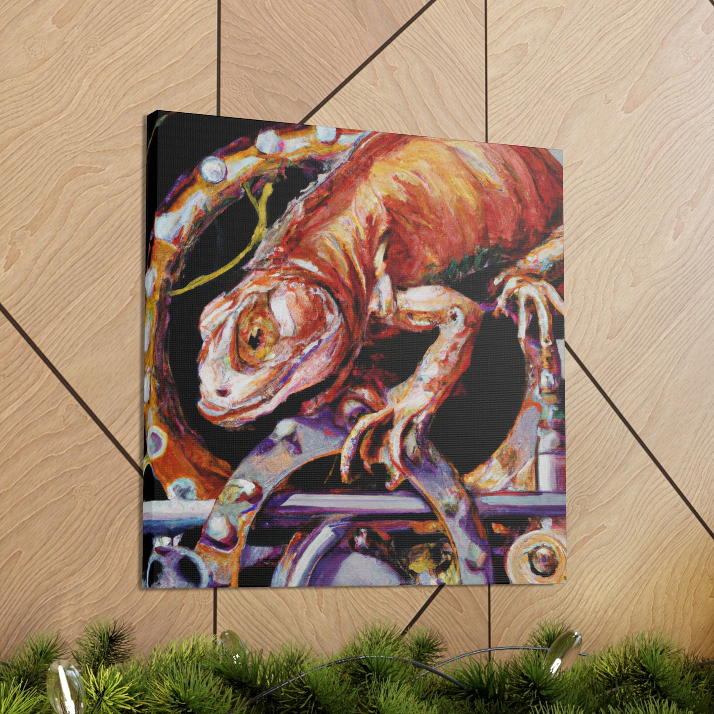 "Fantastical Dragon Whisperer" - Canvas