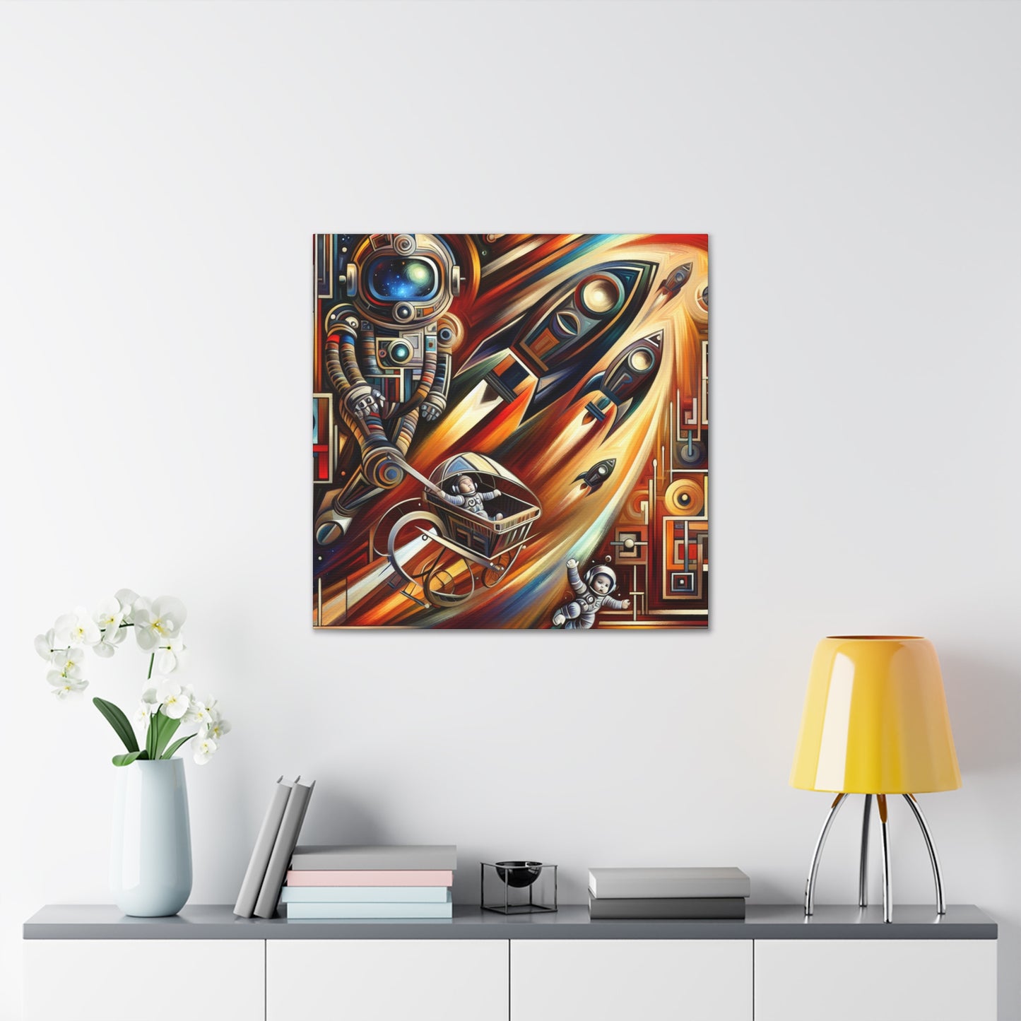 Astrobotic Odyssey - Canvas