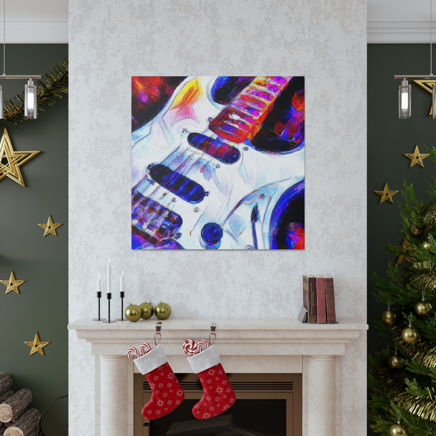 "Fender in Impressionism" - Canvas