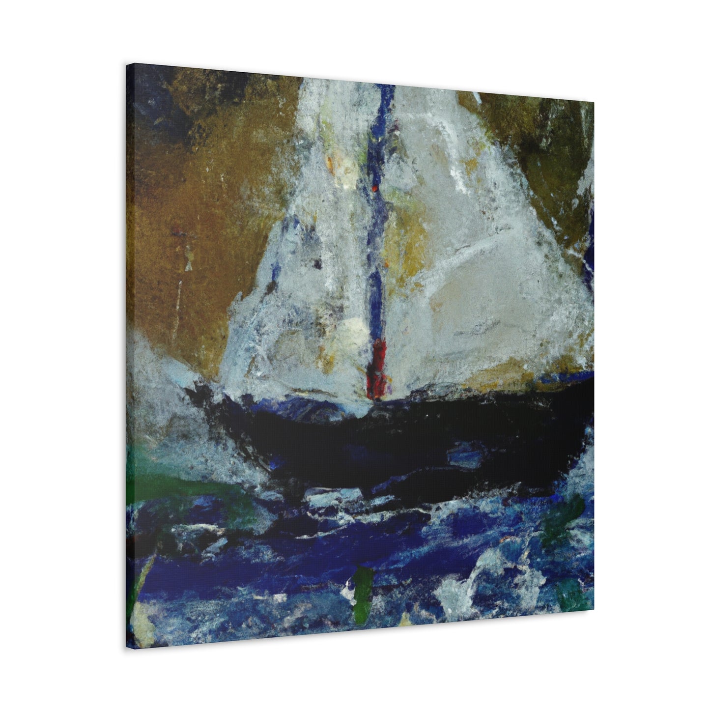 "Sailing Amongst Expressionism" - Canvas