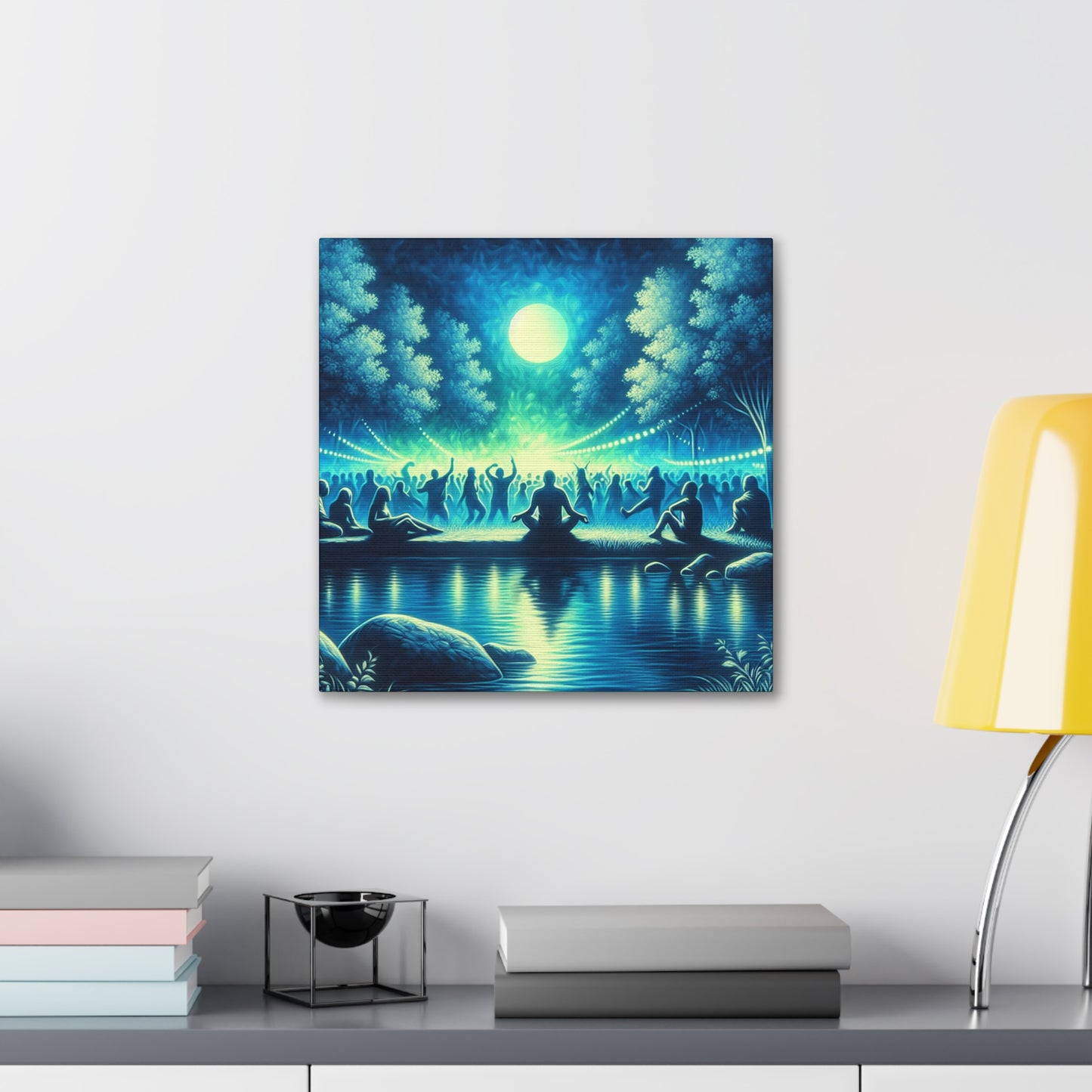 Electric Euphoria Dance - Canvas