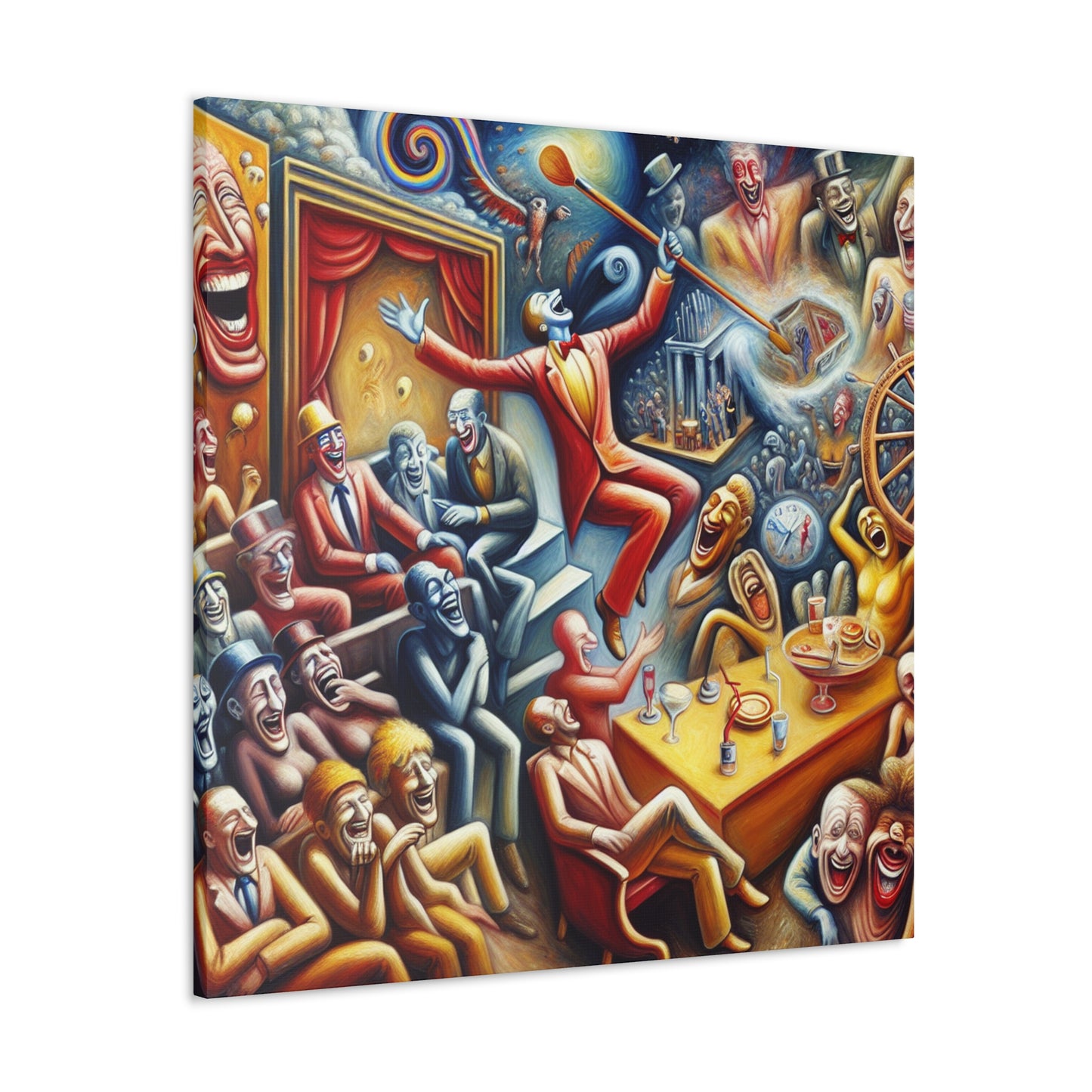 "Laughter's Dream Circus" - Canvas