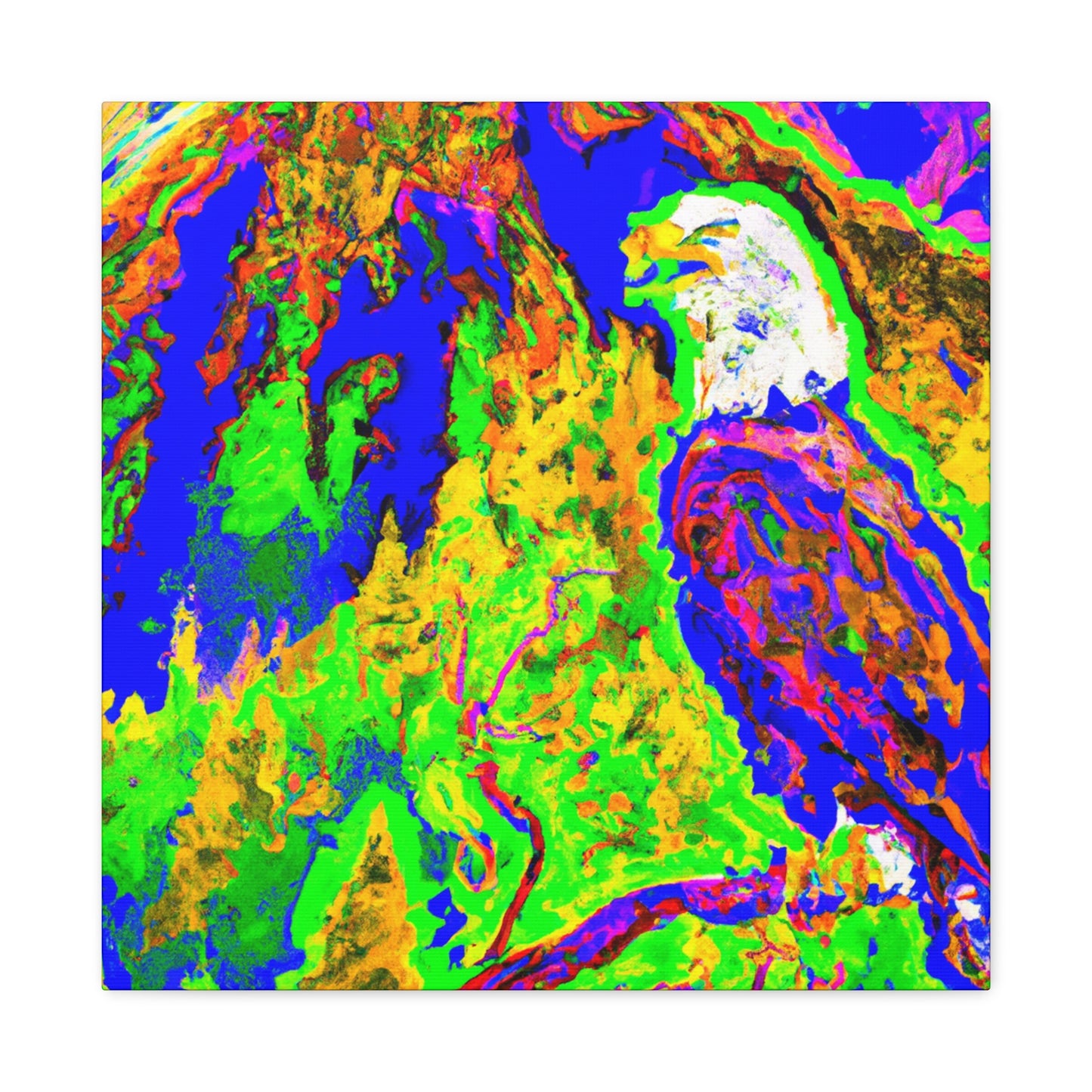 "The Majestic Bald Eagle" - Canvas