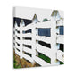 Fence in the Barnyard - Canvas