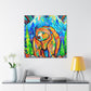 Bear with Dignity. - Canvas