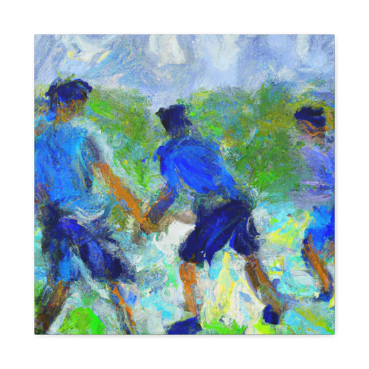 Playing in the Park - Canvas