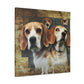 "Beagle in a Dreamscape" - Canvas