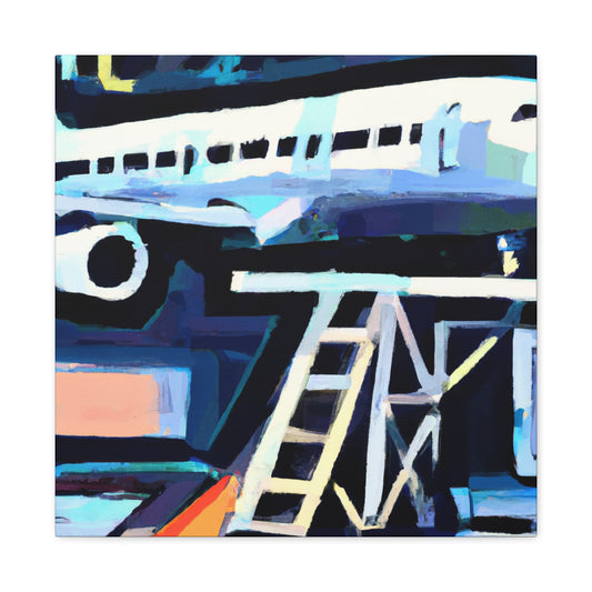 "Flight of the Plane" - Canvas