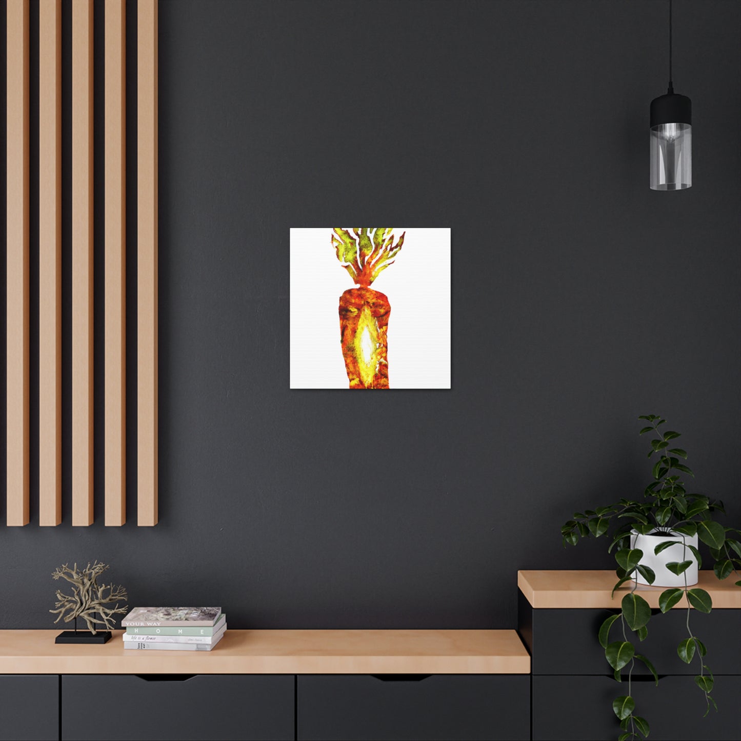 "Carrots in Bloom' - Canvas