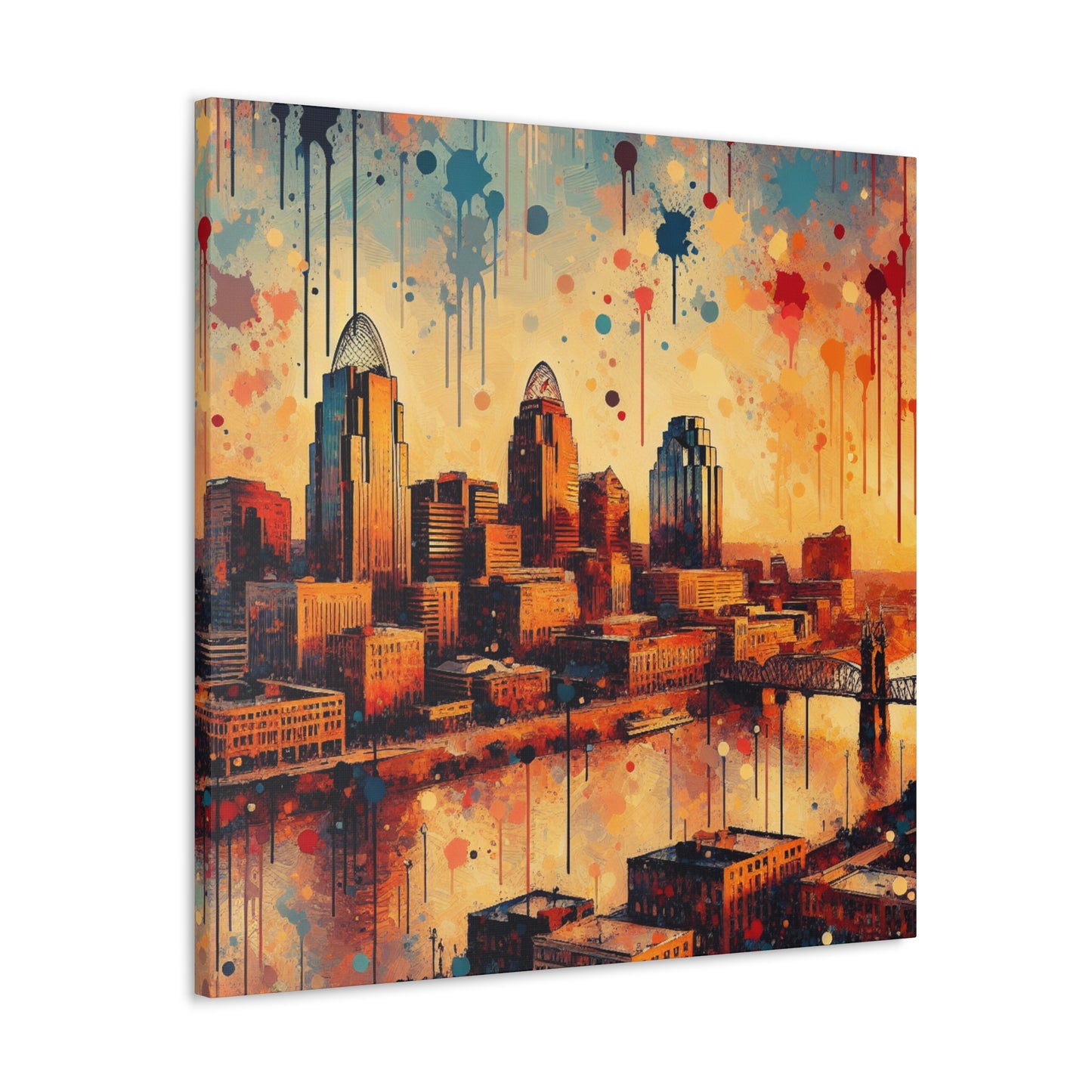 "Enchanting Cincinnati Splendor" - Canvas