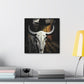 "Cow Skull Lone Survivor" - Canvas