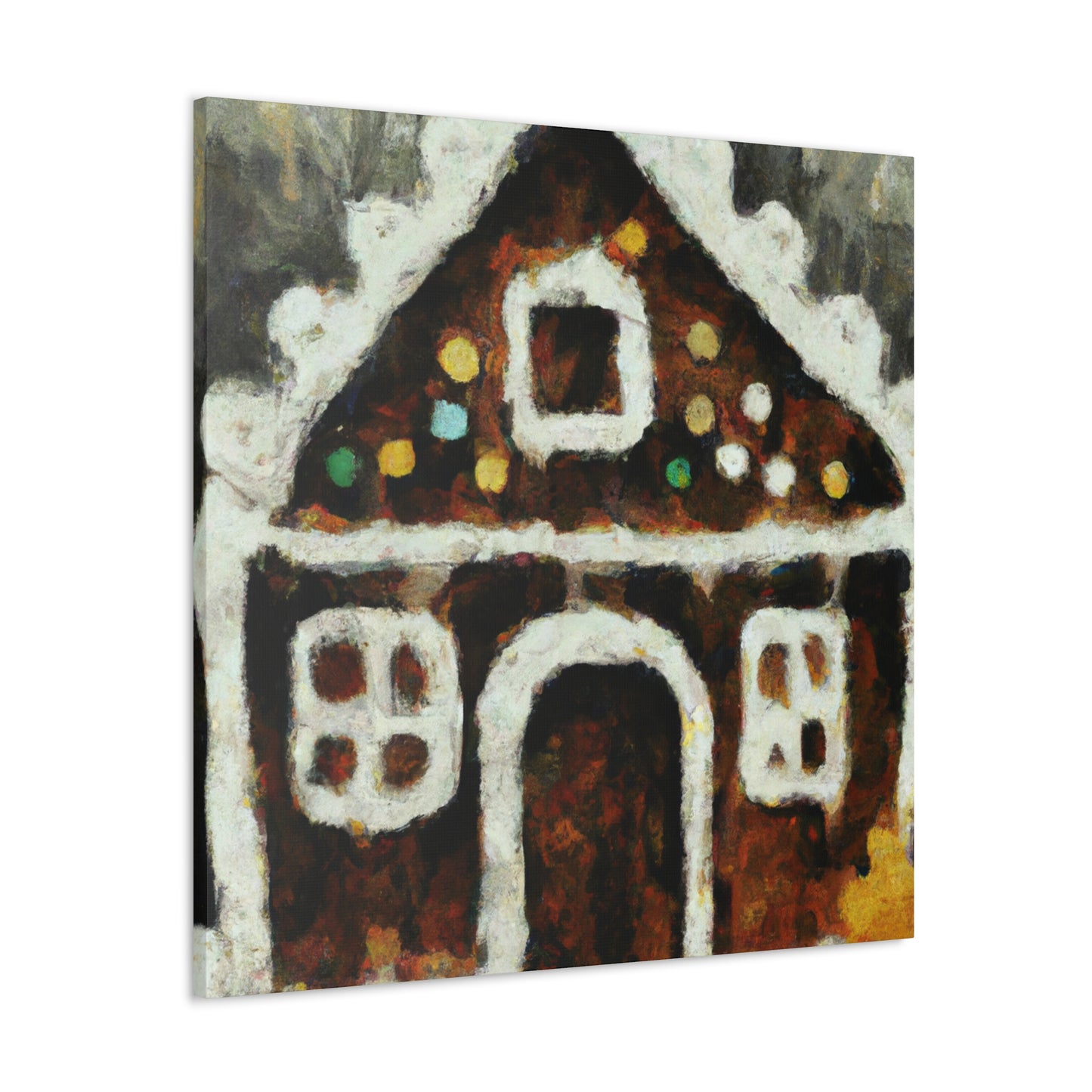 Gingerbread Dream Home - Canvas