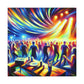 Euphoric Midnight Dance - Canvas