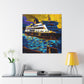 Ferry Through Time Art - Canvas