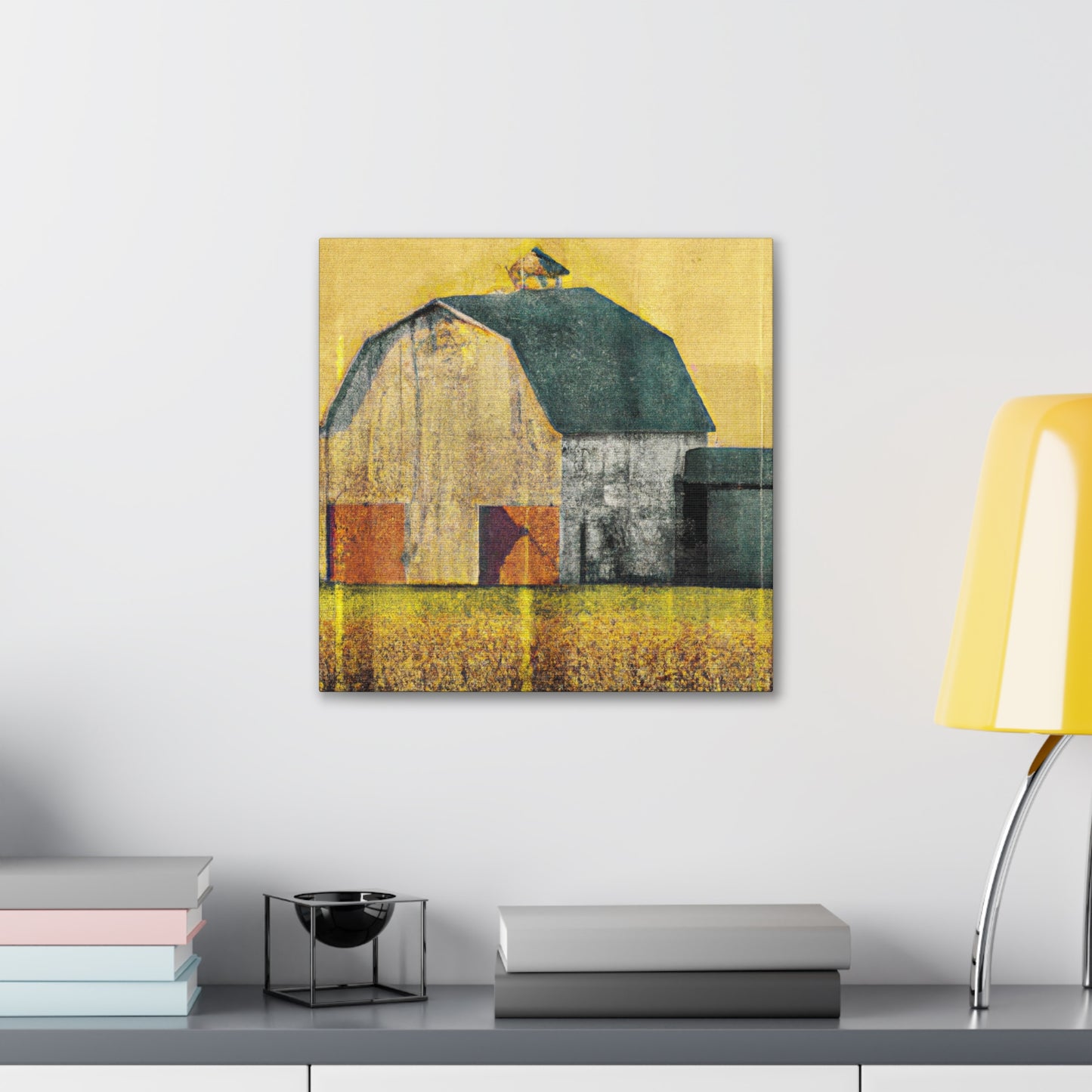 "Barn in Soft Focus" - Canvas