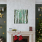 Birch in Winter Solace - Canvas