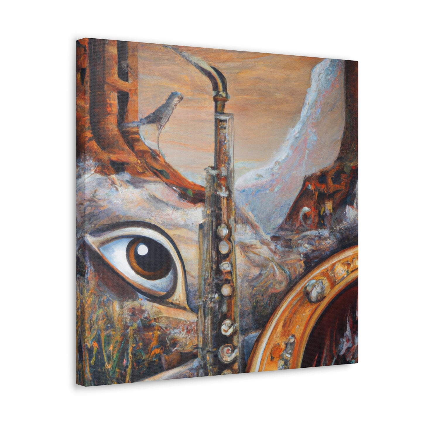 Flute of Abstraction - Canvas