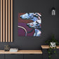 Greyhound in Motion - Canvas