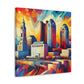 Pulsating Columbus Vortex - Canvas