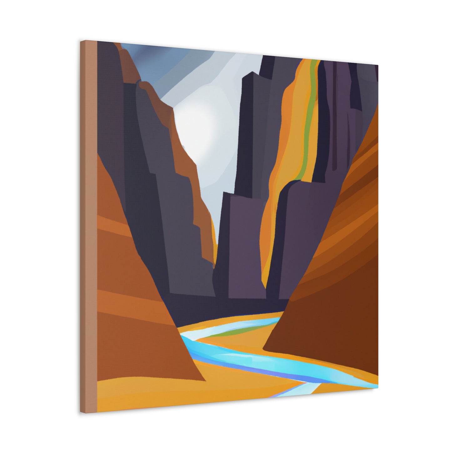 "Canyon of Radiant Light" - Canvas