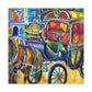 Horse and Carriage Ride - Canvas