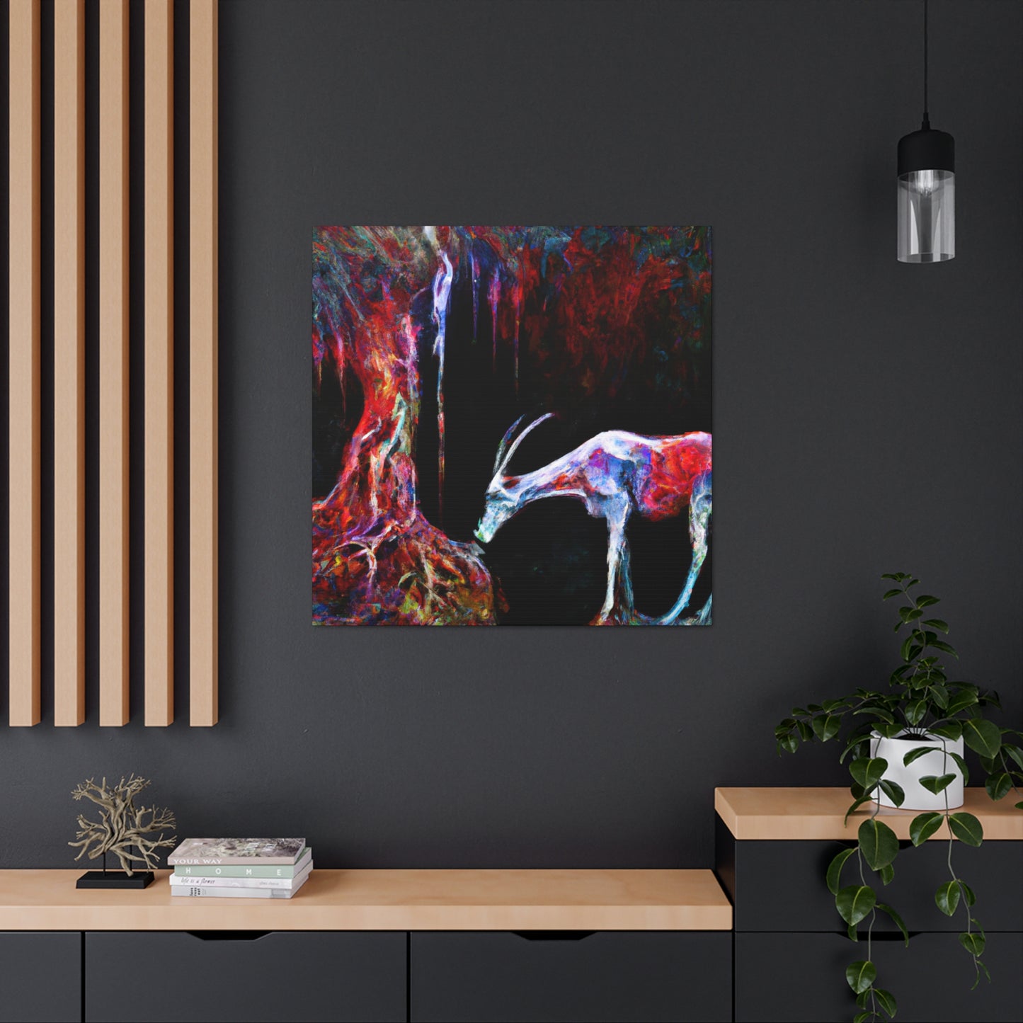 "Antelope Dreamscape Vision" - Canvas